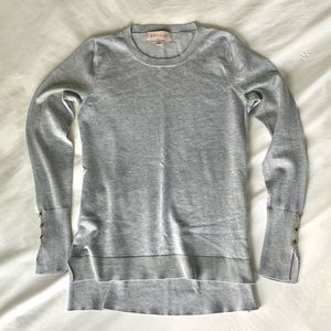 Philosophy, gray sweater, sz small